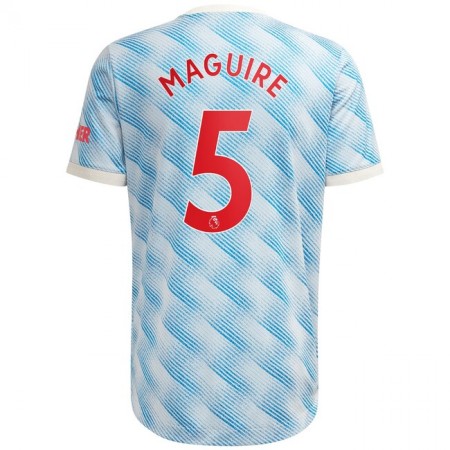 Billiga Fotbollströjor Manchester United Harry Maguire 5 Borta tröja 2021/22 Kortärmad